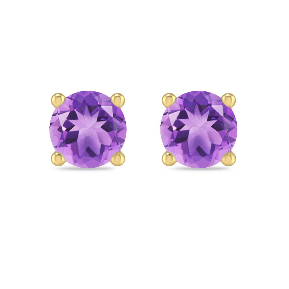 Yellow Gold - Amethyst