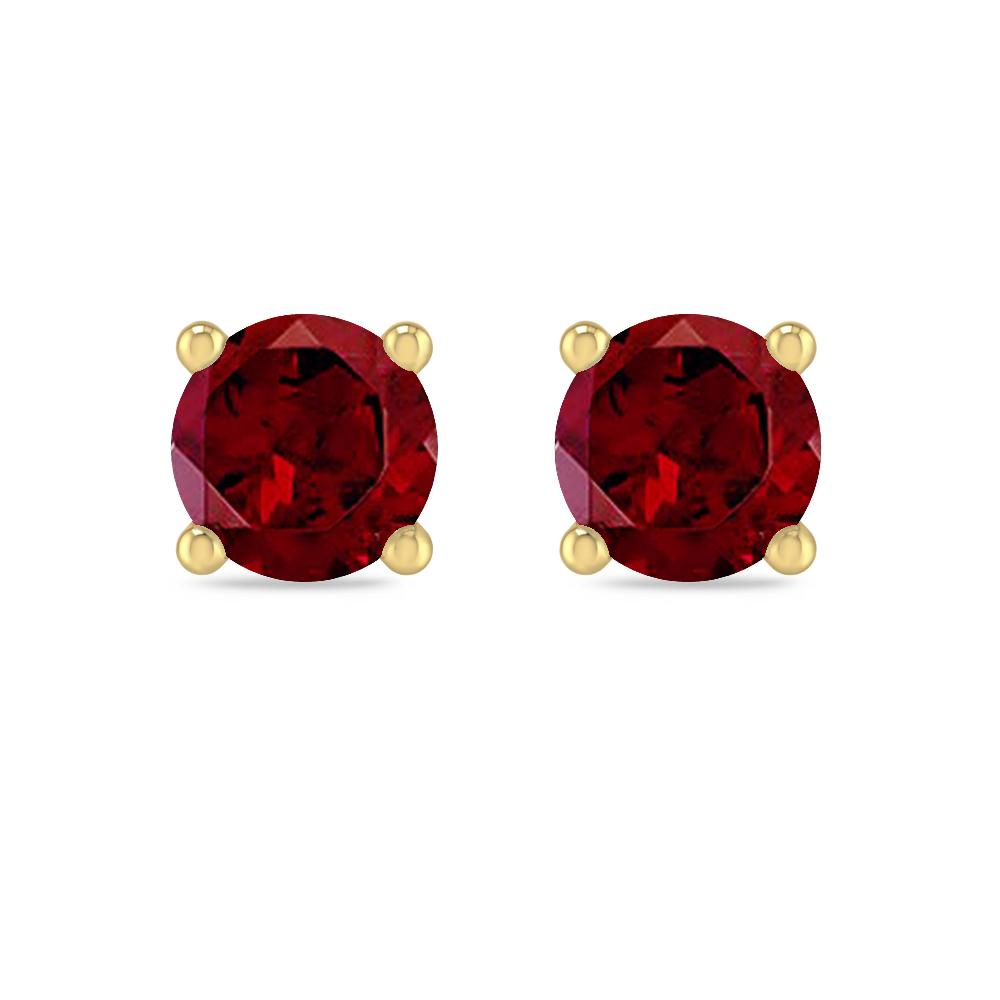 Yellow Gold - Garnet