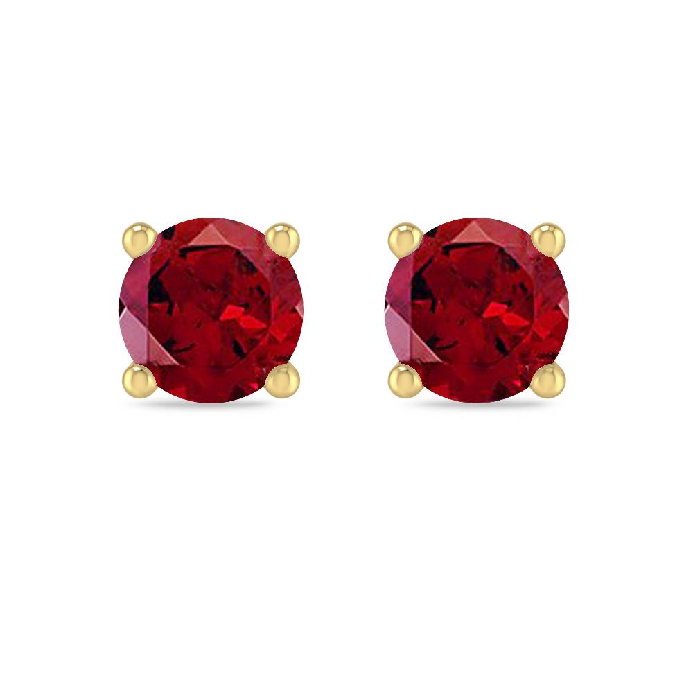 Yellow Gold - Garnet