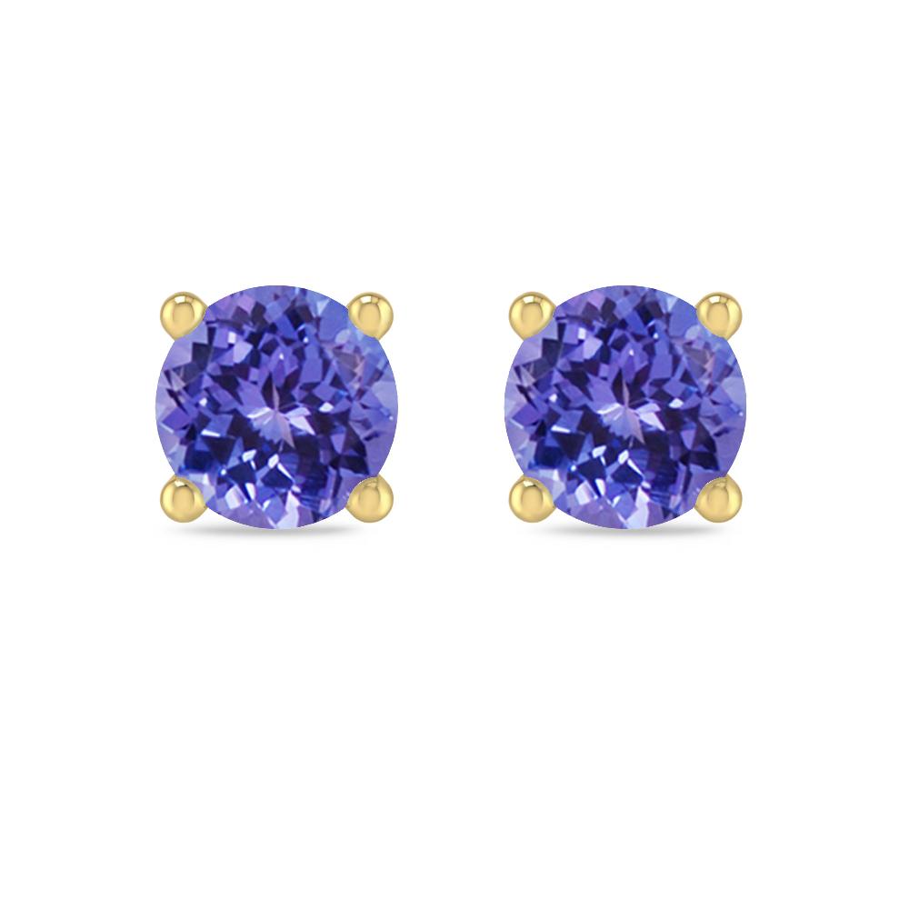 Yellow Gold - Tanzanite