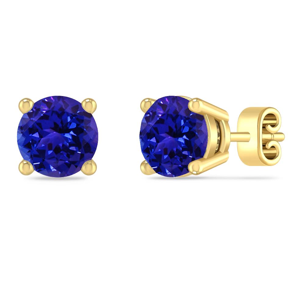 Yellow Gold - Tanzanite