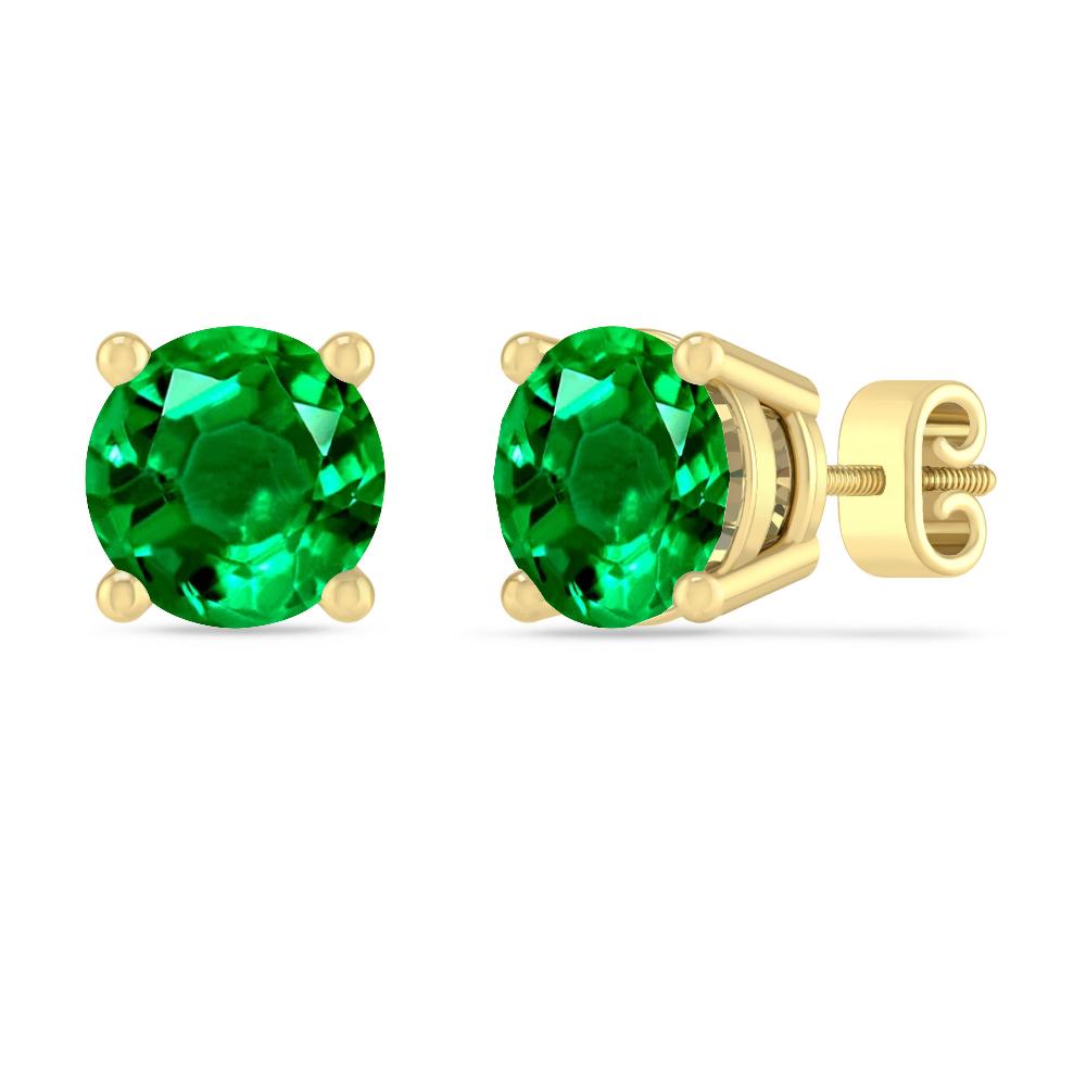 Yellow Gold - Emerald