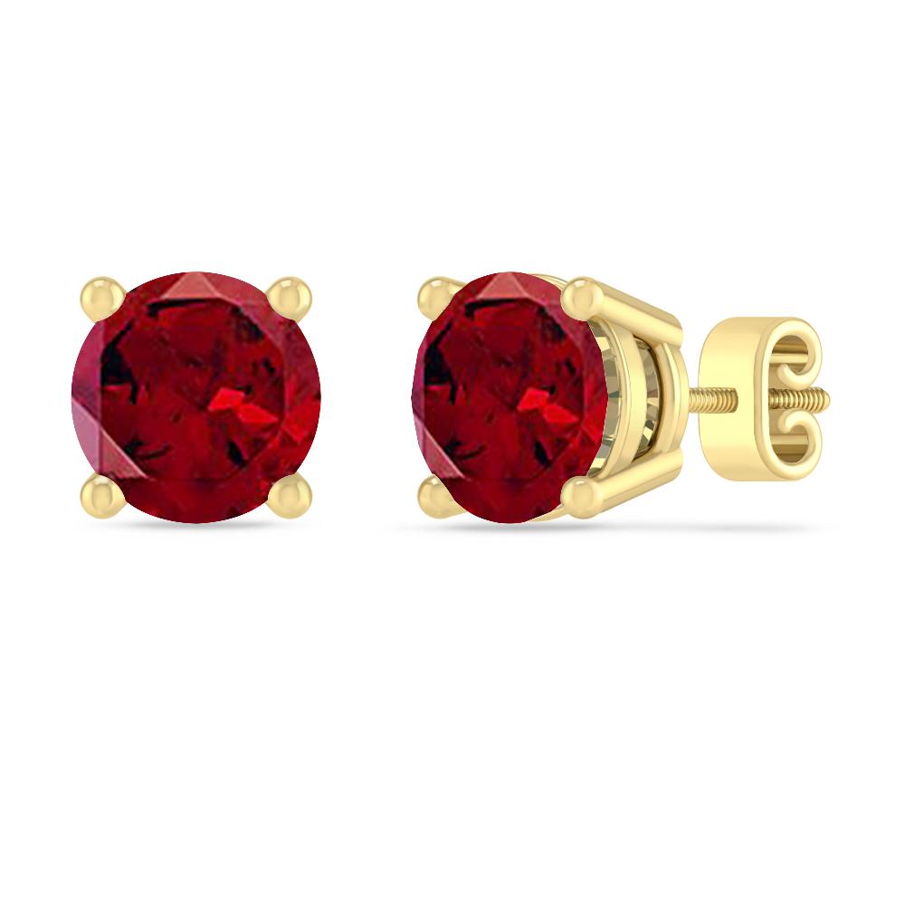 Yellow Gold - Garnet