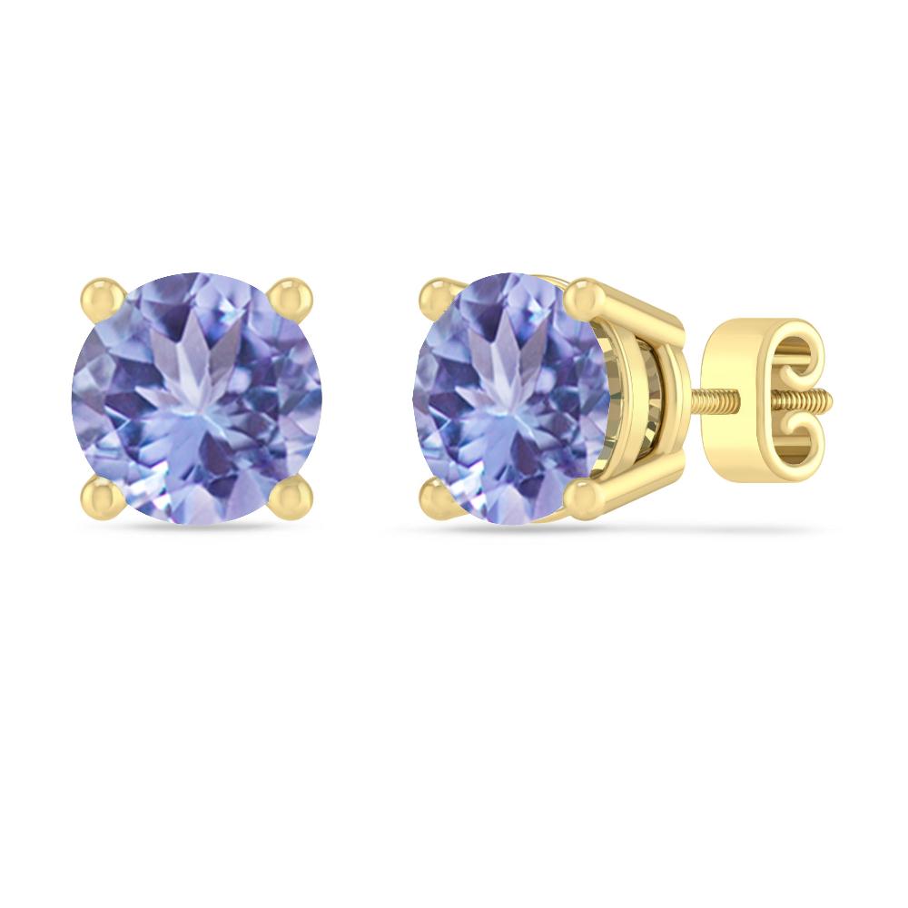 Yellow Gold - Tanzanite