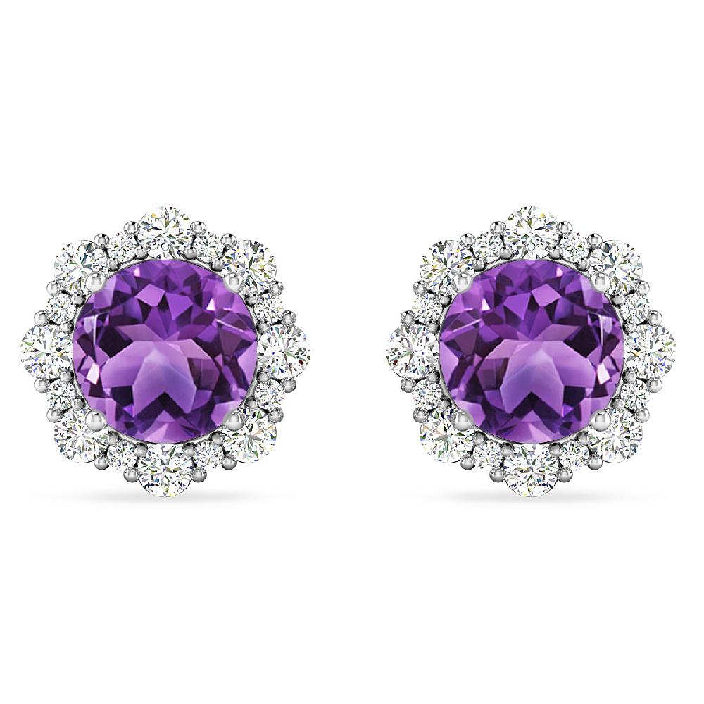 White Gold - Amethyst