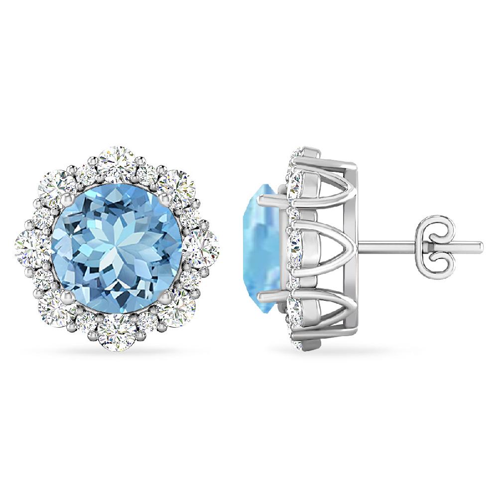 White Gold - Aquamarine