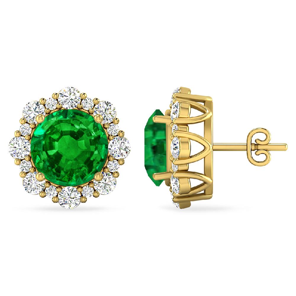 Yellow Gold - Emerald