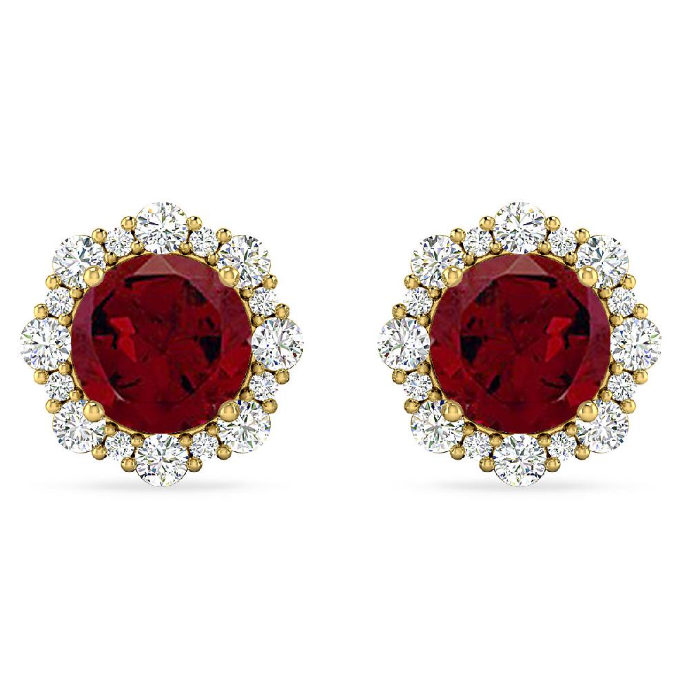 Yellow Gold - Garnet