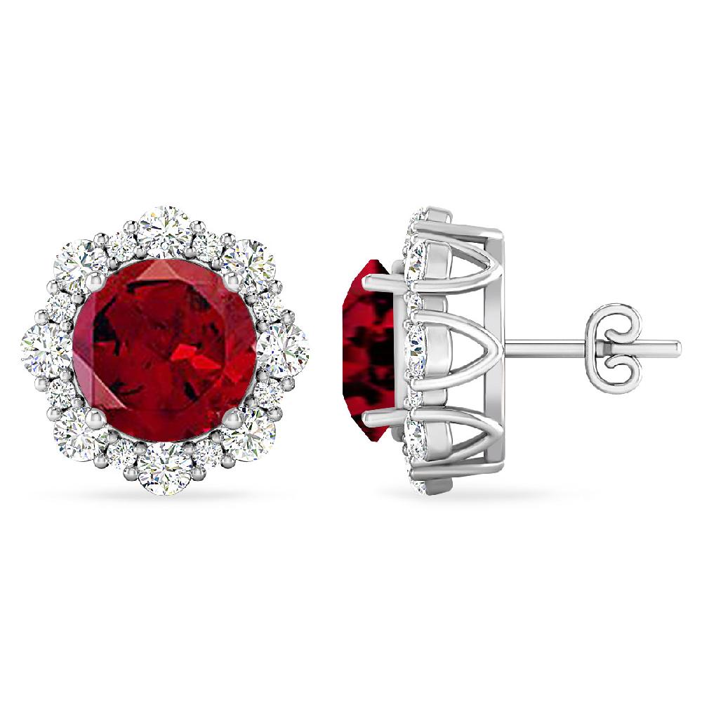 White Gold - Garnet