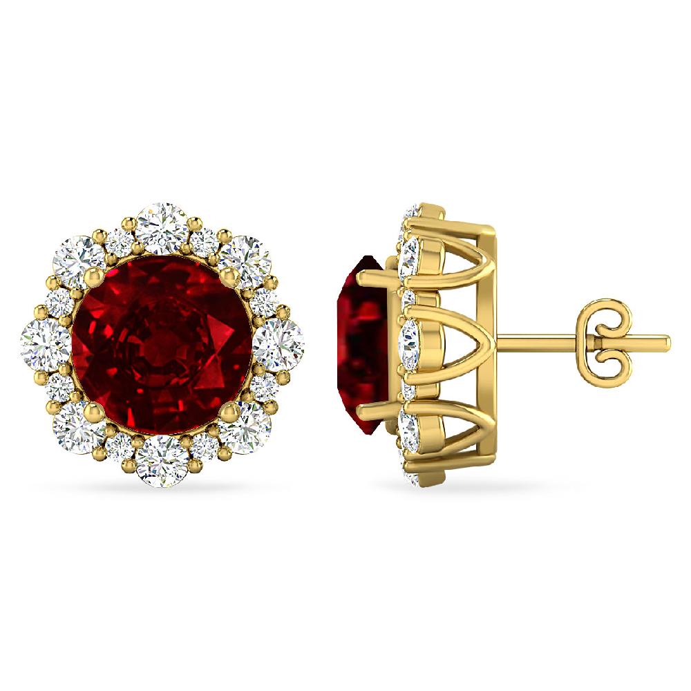 Yellow Gold - Ruby