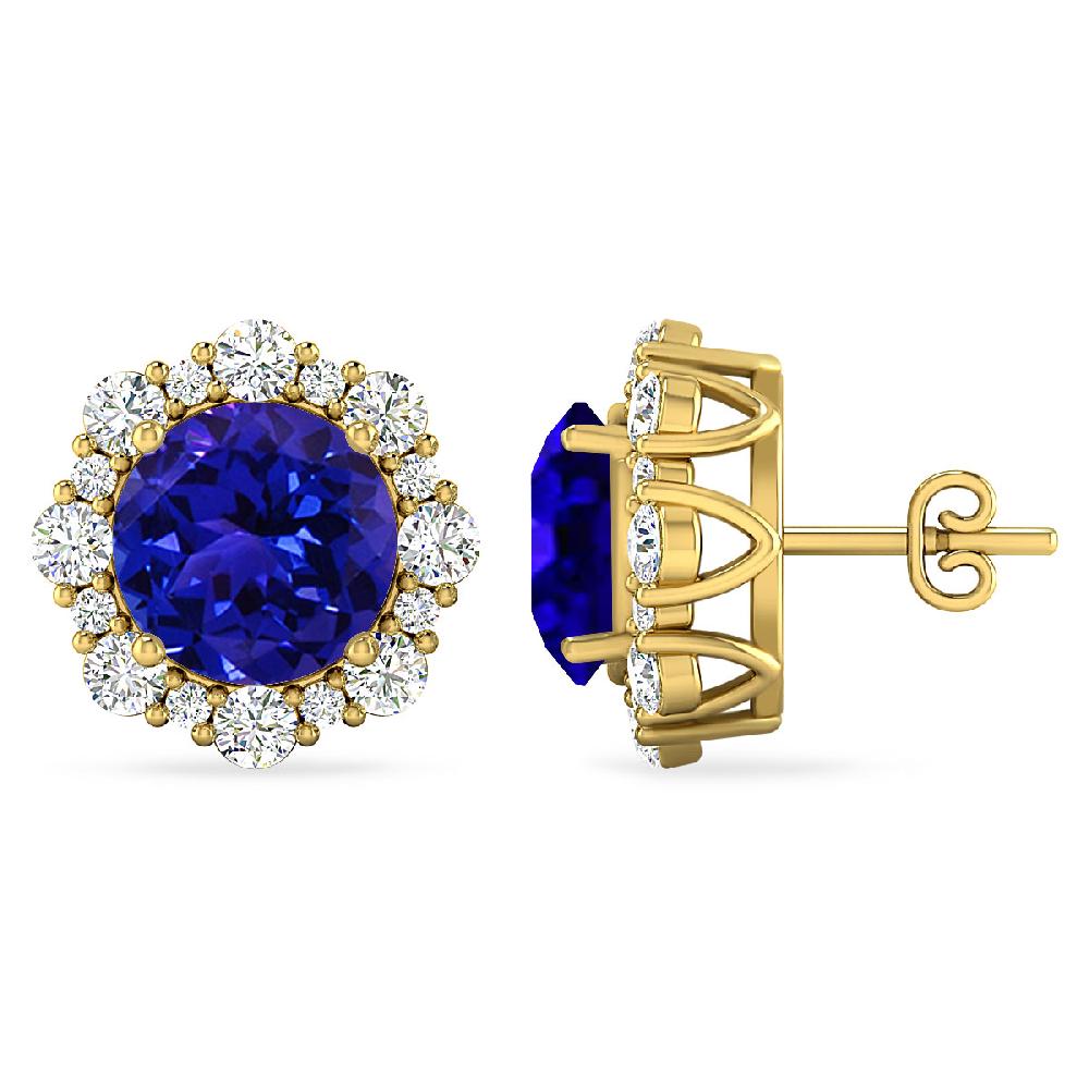 Yellow Gold - Tanzanite