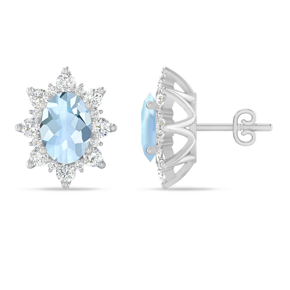 White Gold - Aquamarine