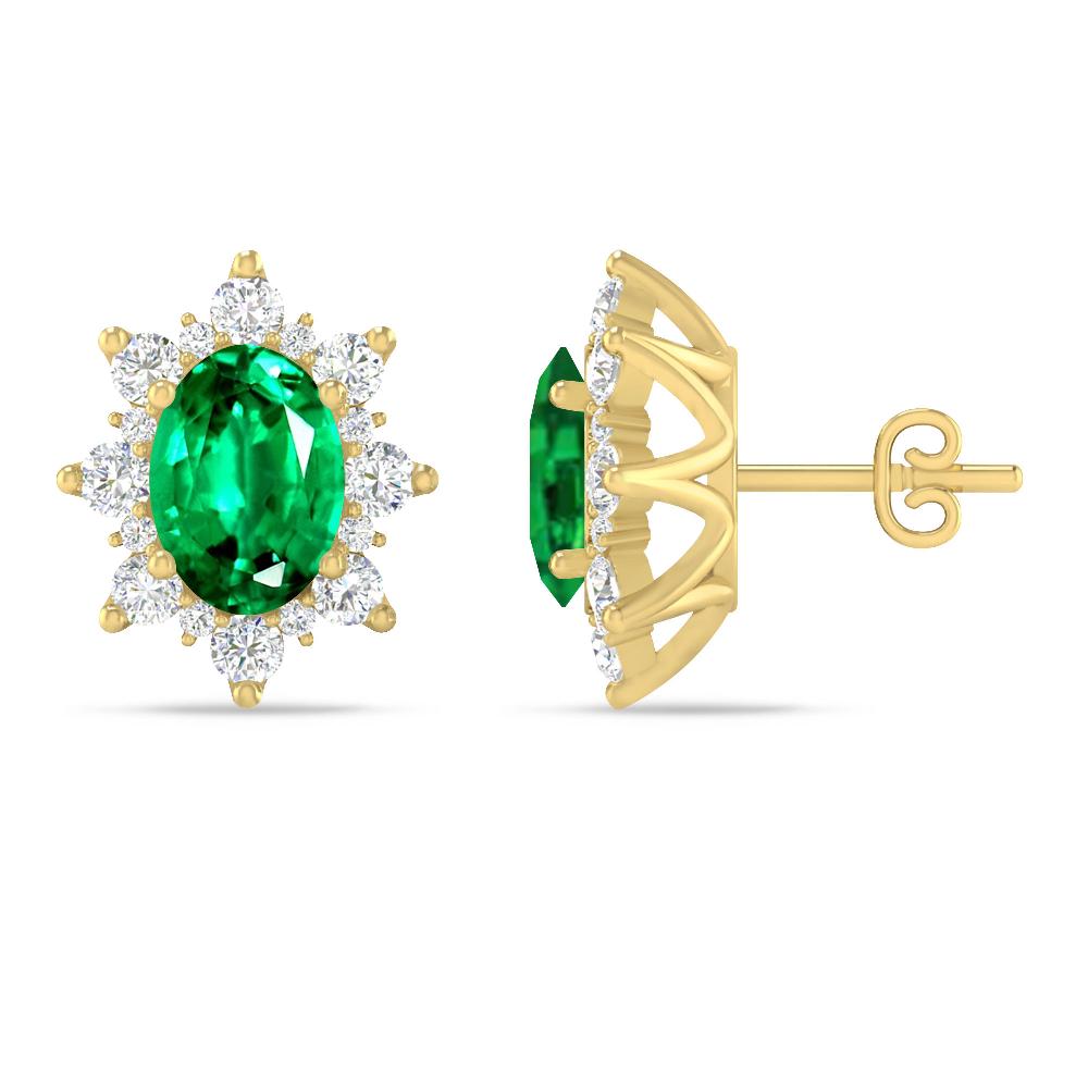 Yellow Gold - Emerald