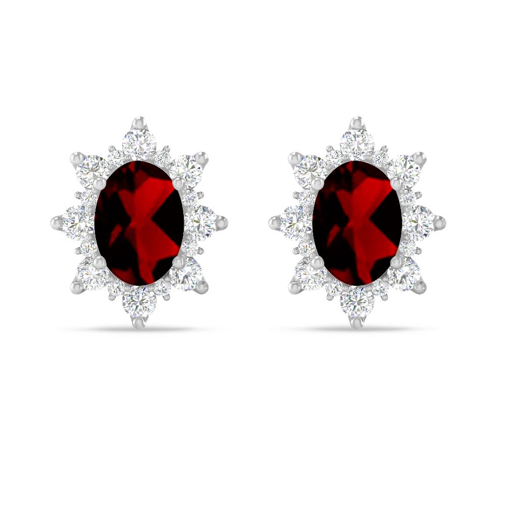 White Gold - Garnet