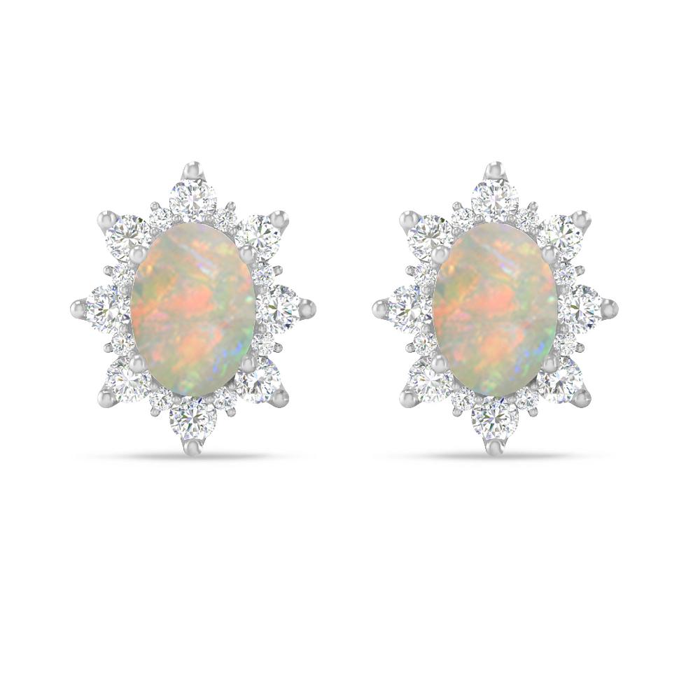 White Gold - Opal