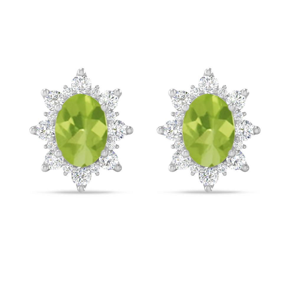 White Gold - Peridot