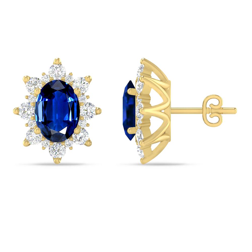 Yellow Gold - Sapphire