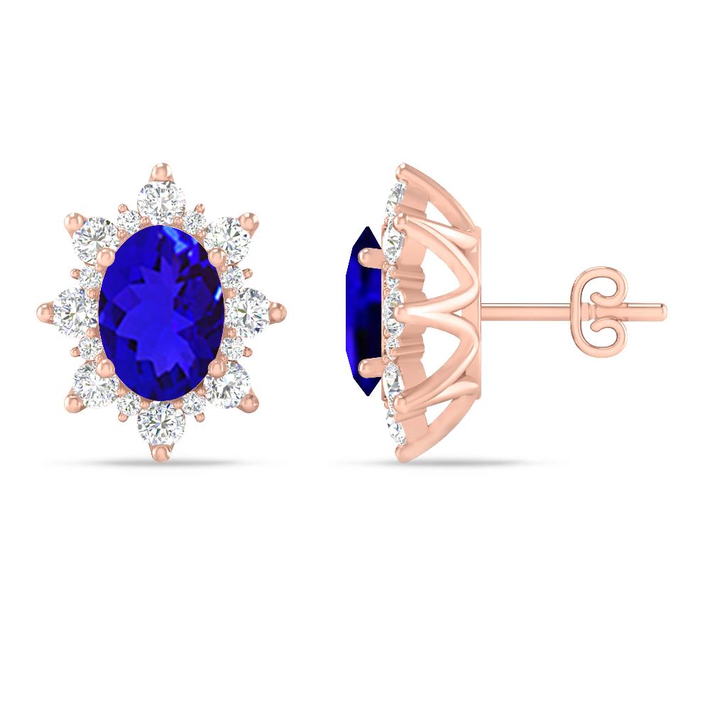 Rose Gold - Tanzanite