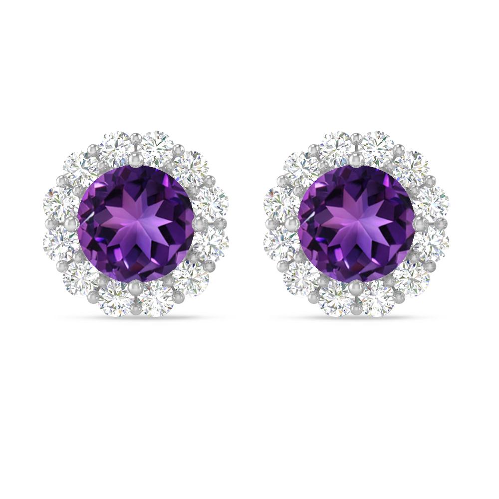 White Gold - Amethyst