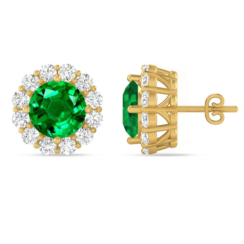 Yellow Gold - Emerald