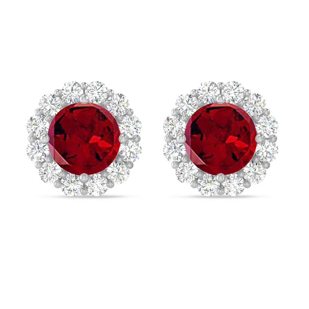 White Gold - Garnet