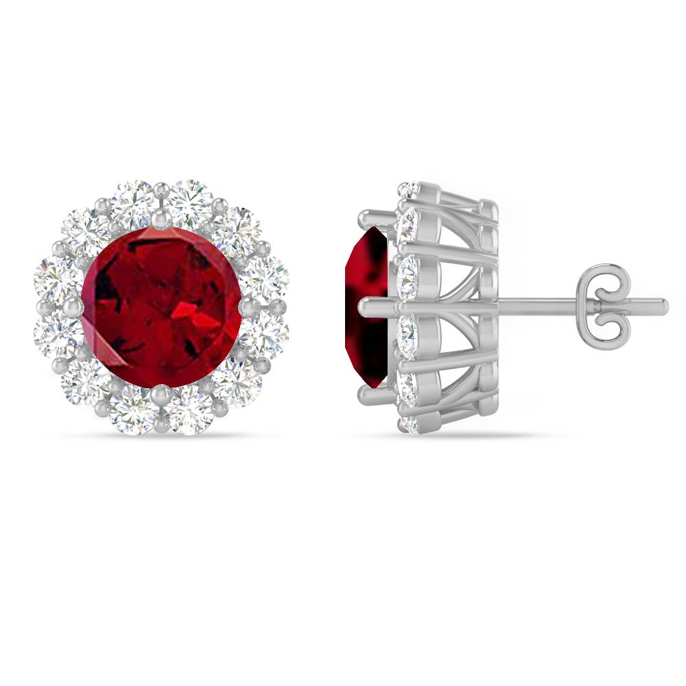 White Gold - Garnet