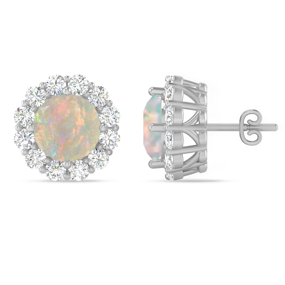 White Gold - Opal