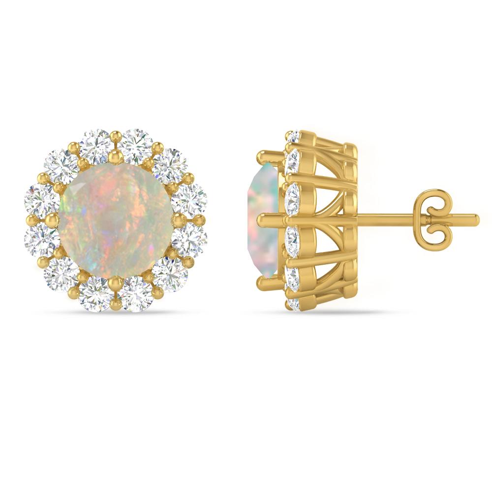 Yellow Gold - Opal