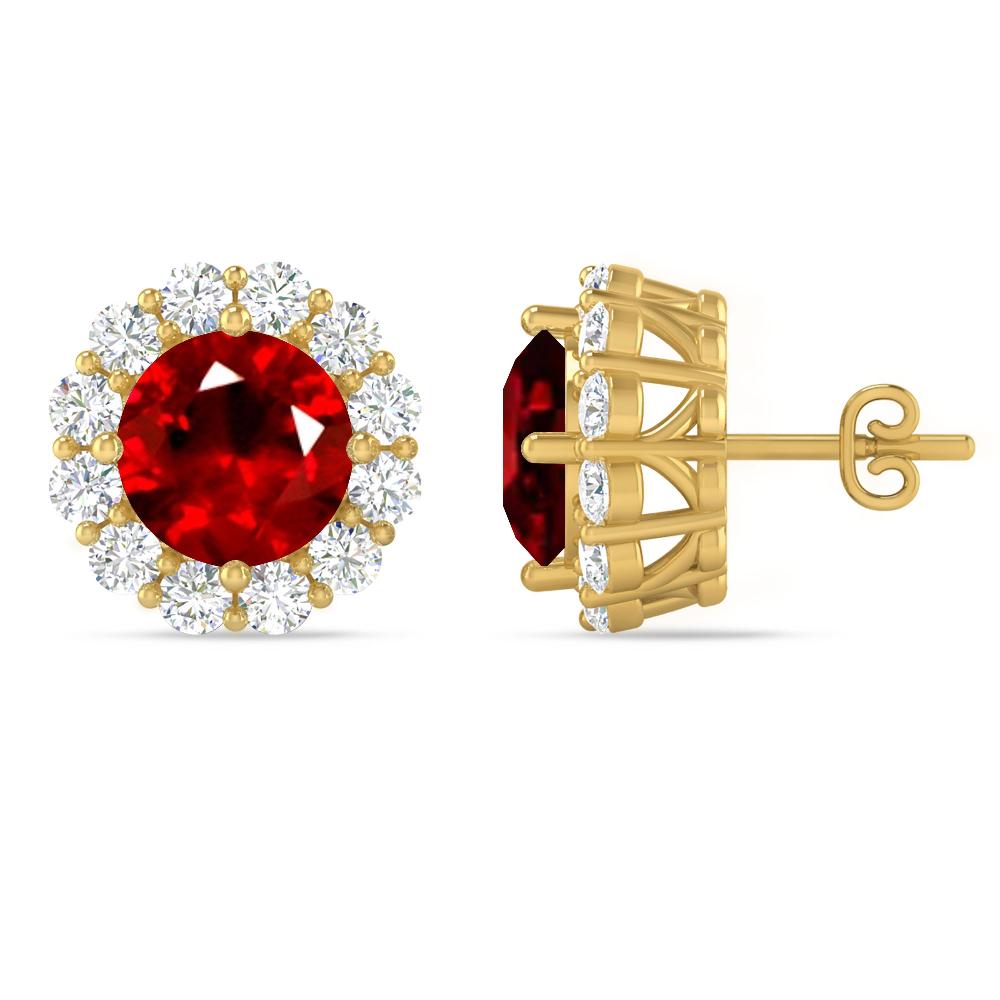 Yellow Gold - Ruby