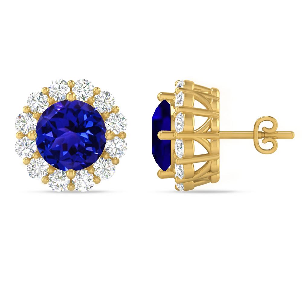 Yellow Gold - Tanzanite