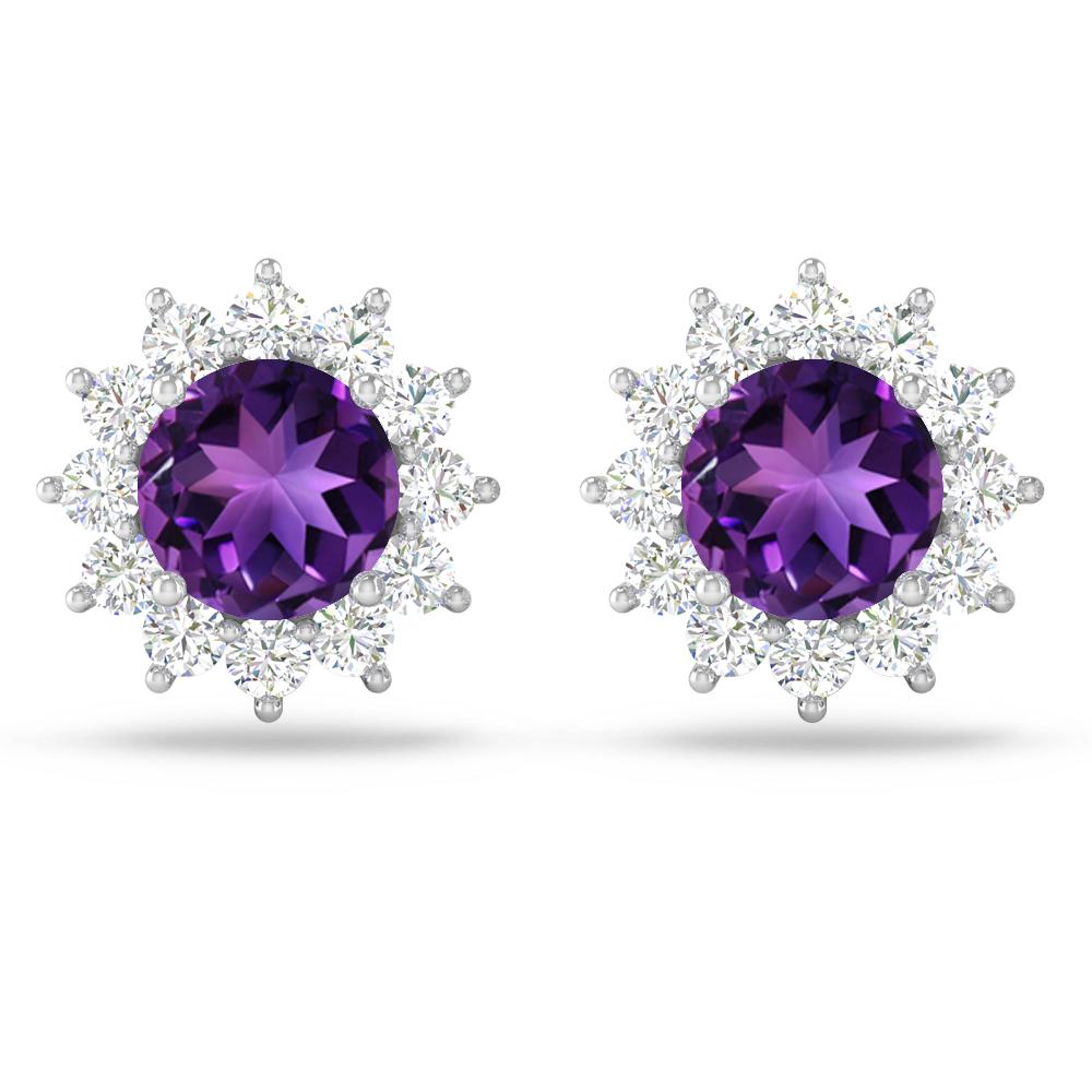 White Gold - Amethyst