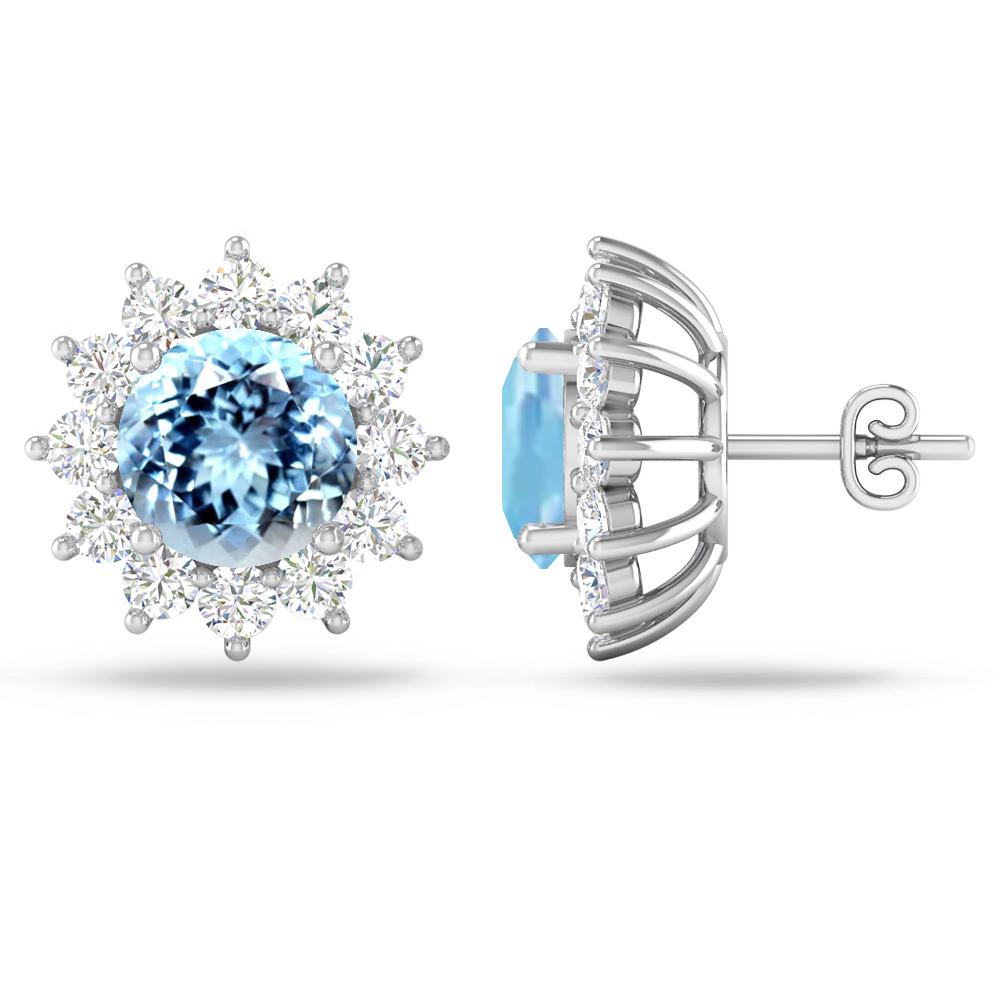 White Gold - Aquamarine