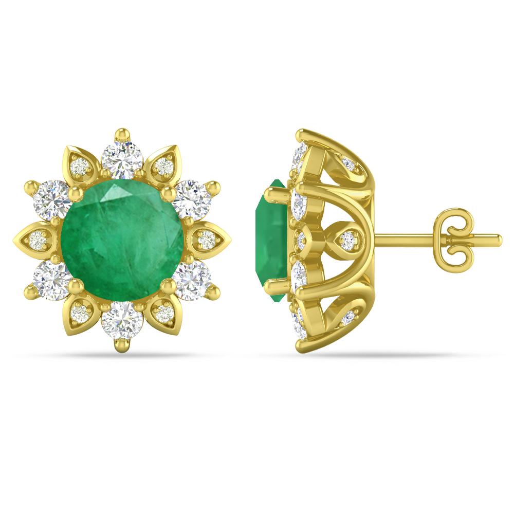 Yellow Gold - Emerald