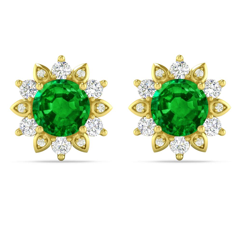 Yellow Gold - Emerald