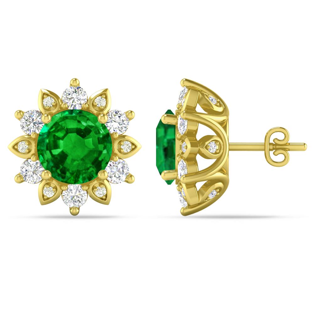 Yellow Gold - Emerald