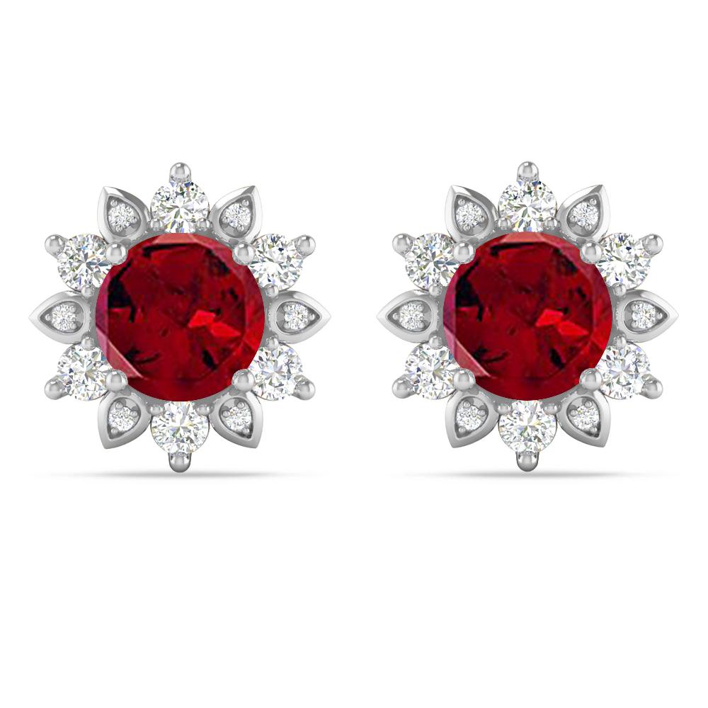 White Gold - Garnet