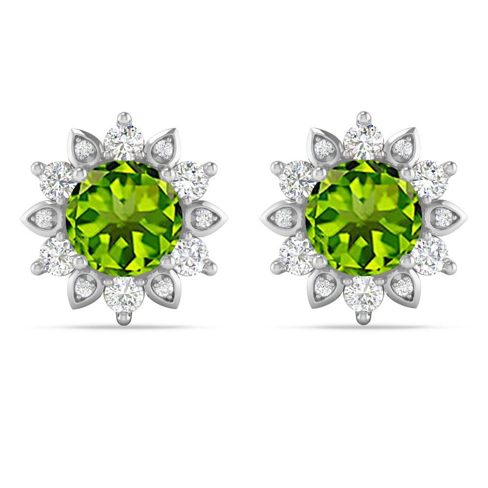 White Gold - Peridot