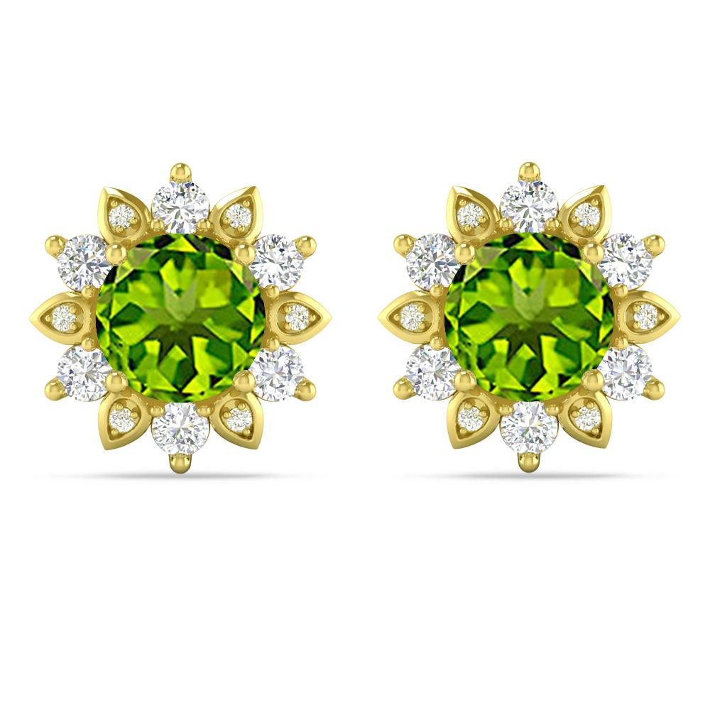 Yellow Gold - Peridot