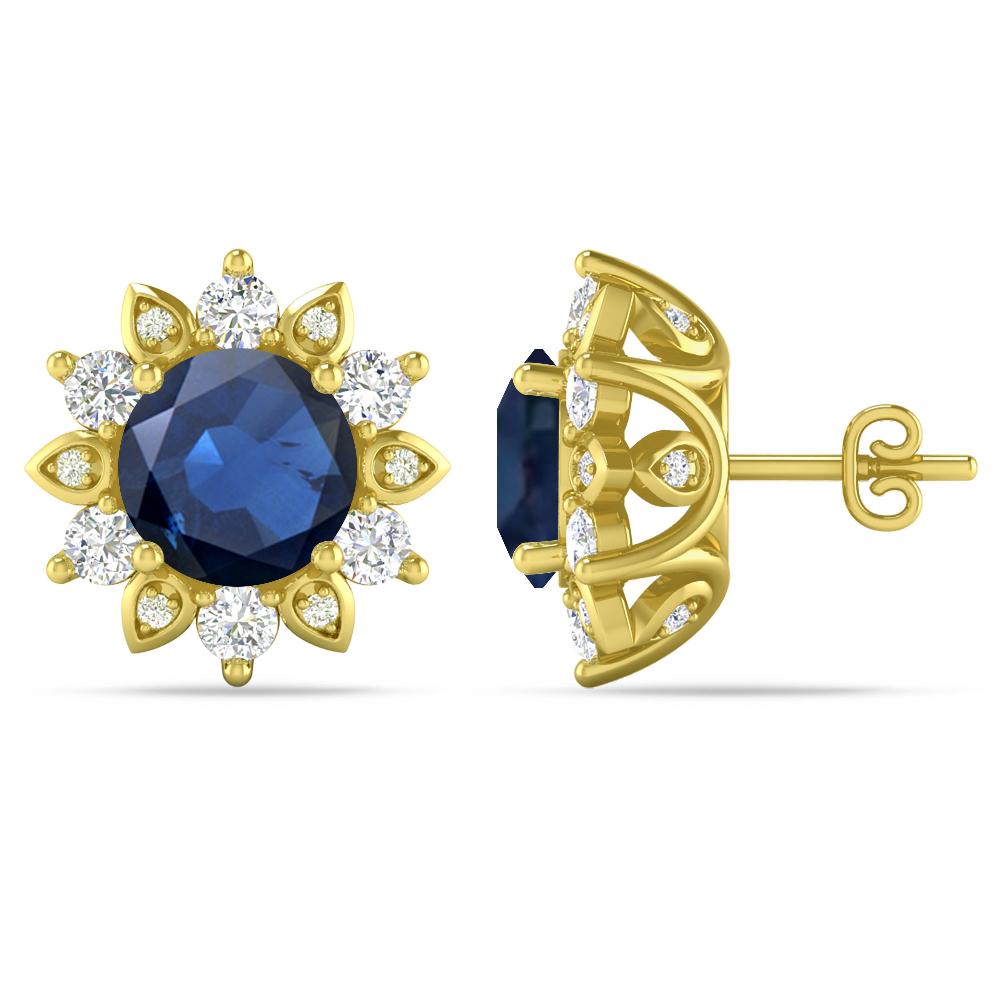 Yellow Gold - Sapphire