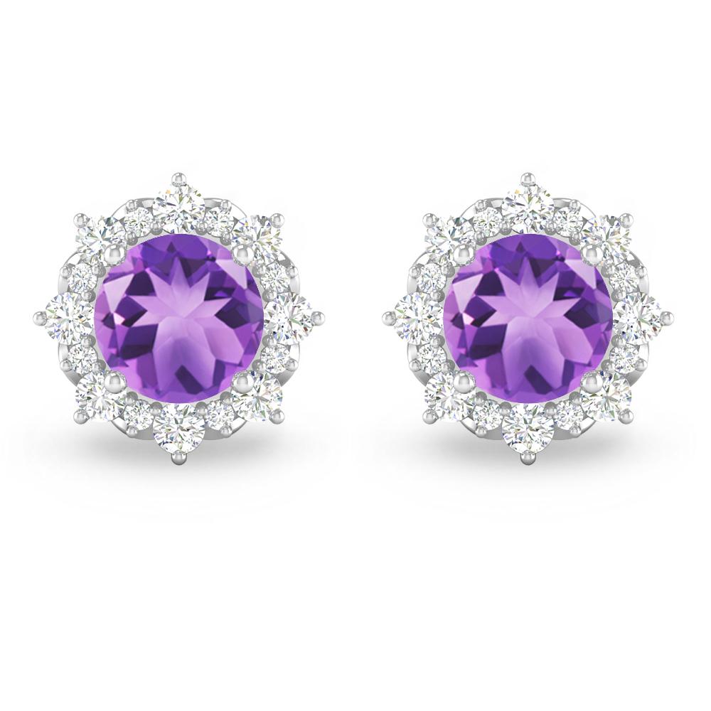 White Gold - Amethyst