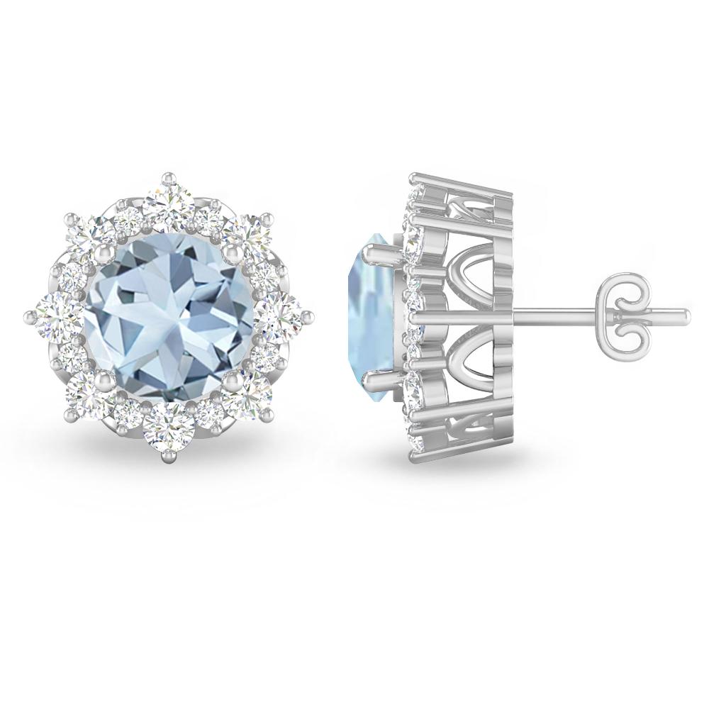 White Gold - Aquamarine