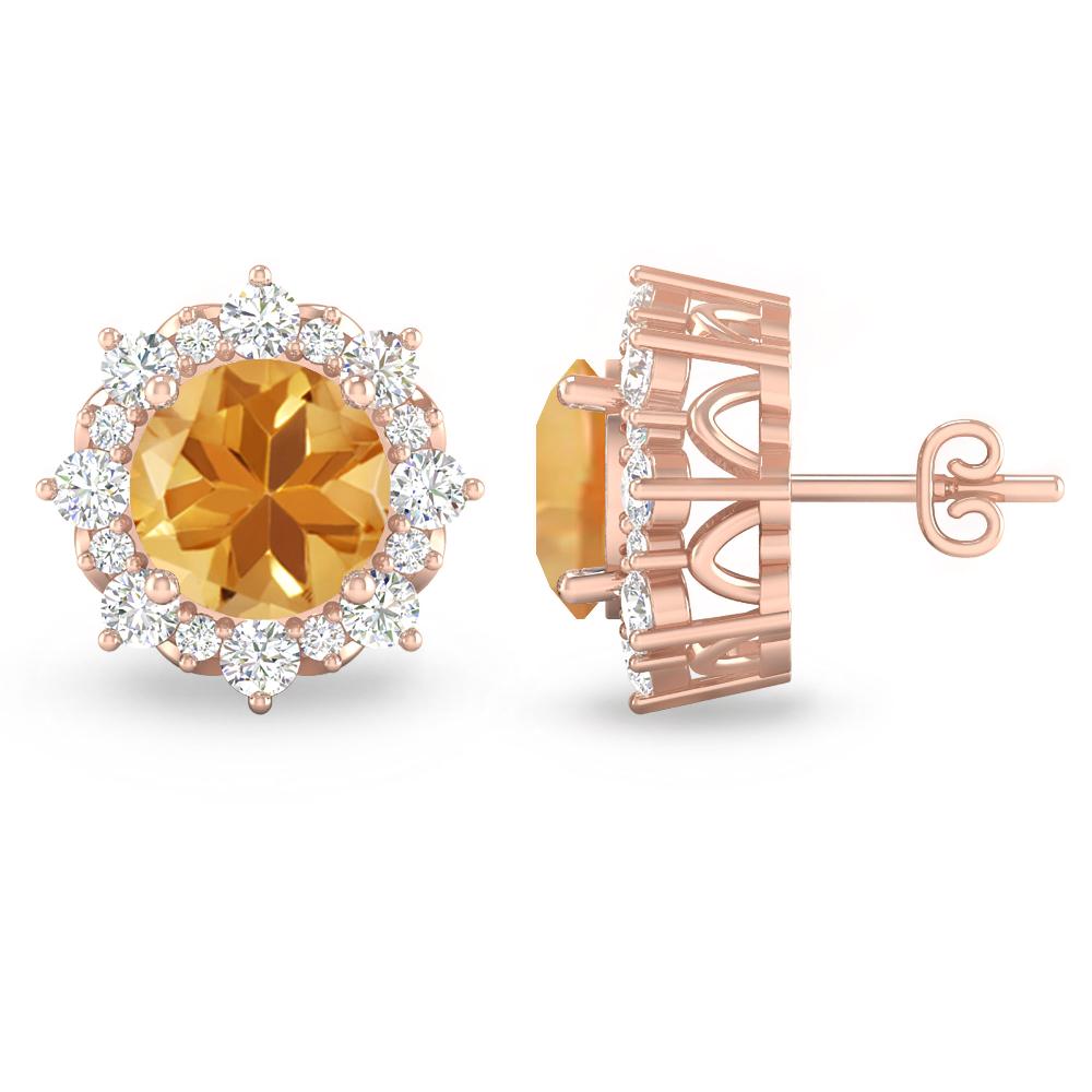 Rose Gold - Citrine