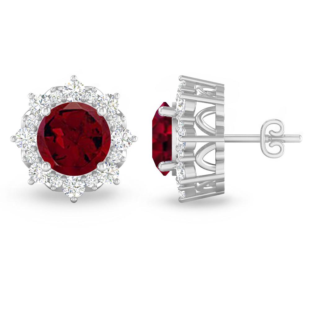 White Gold - Garnet