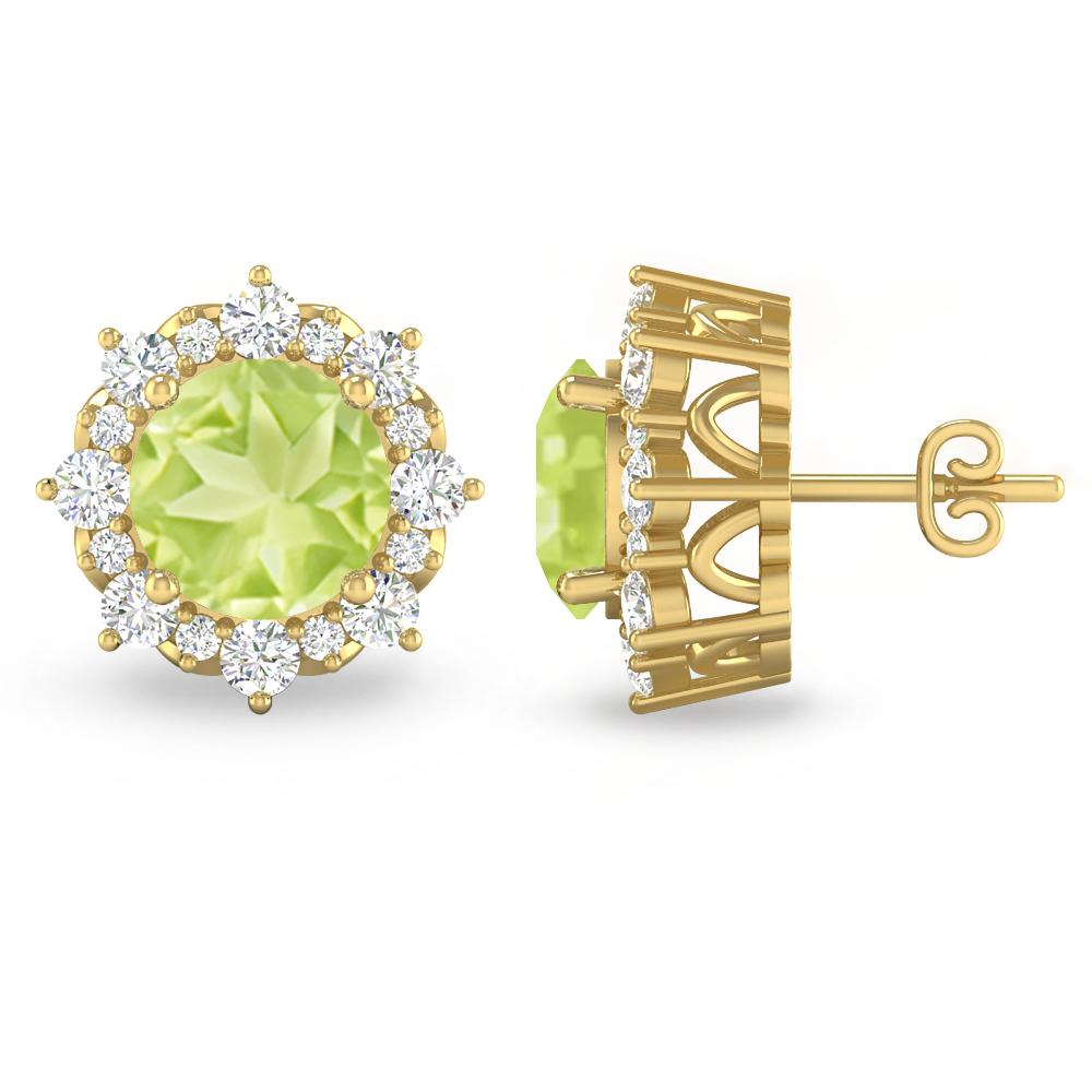 Yellow Gold - Peridot