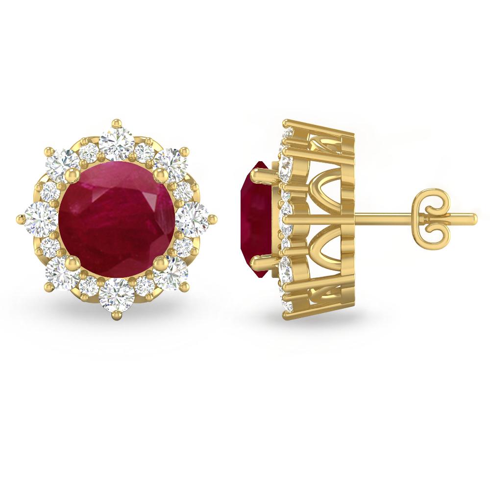 Yellow Gold - Ruby