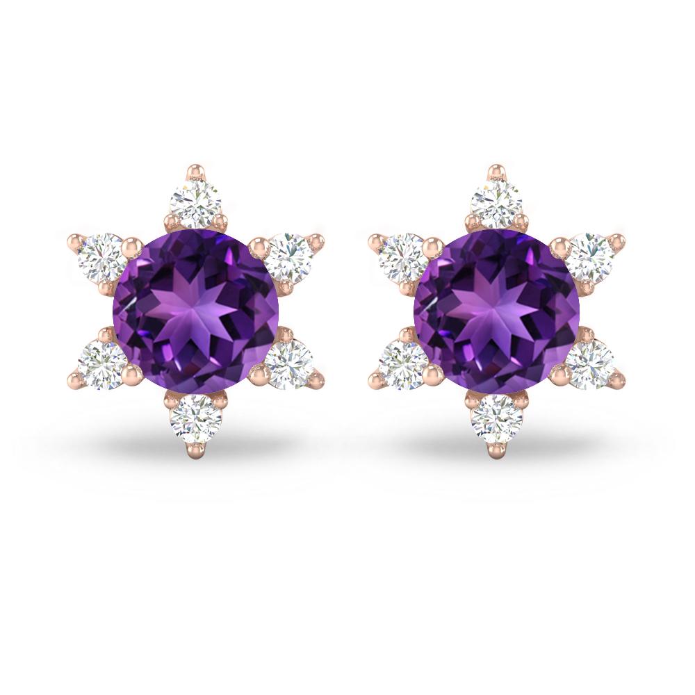 Rose Gold - Amethyst