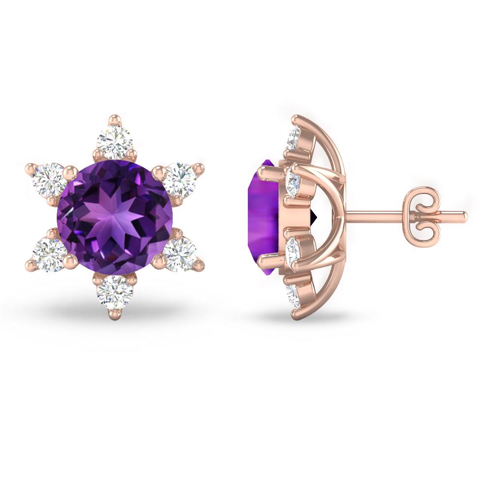 Rose Gold - Amethyst