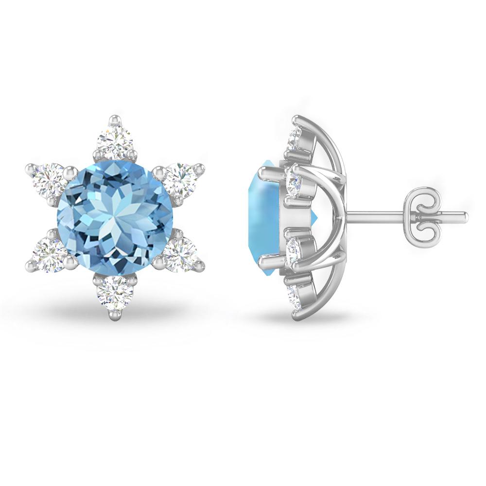 White Gold - Aquamarine