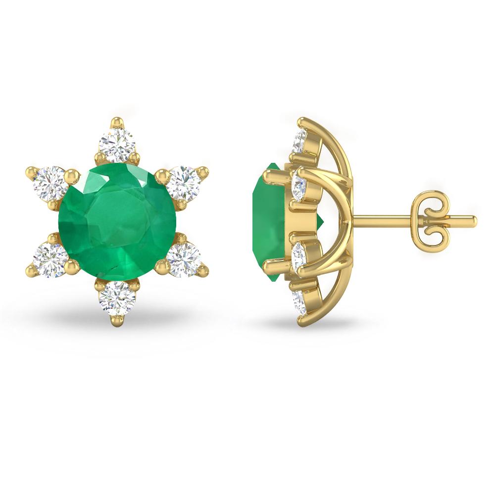 Yellow Gold - Emerald