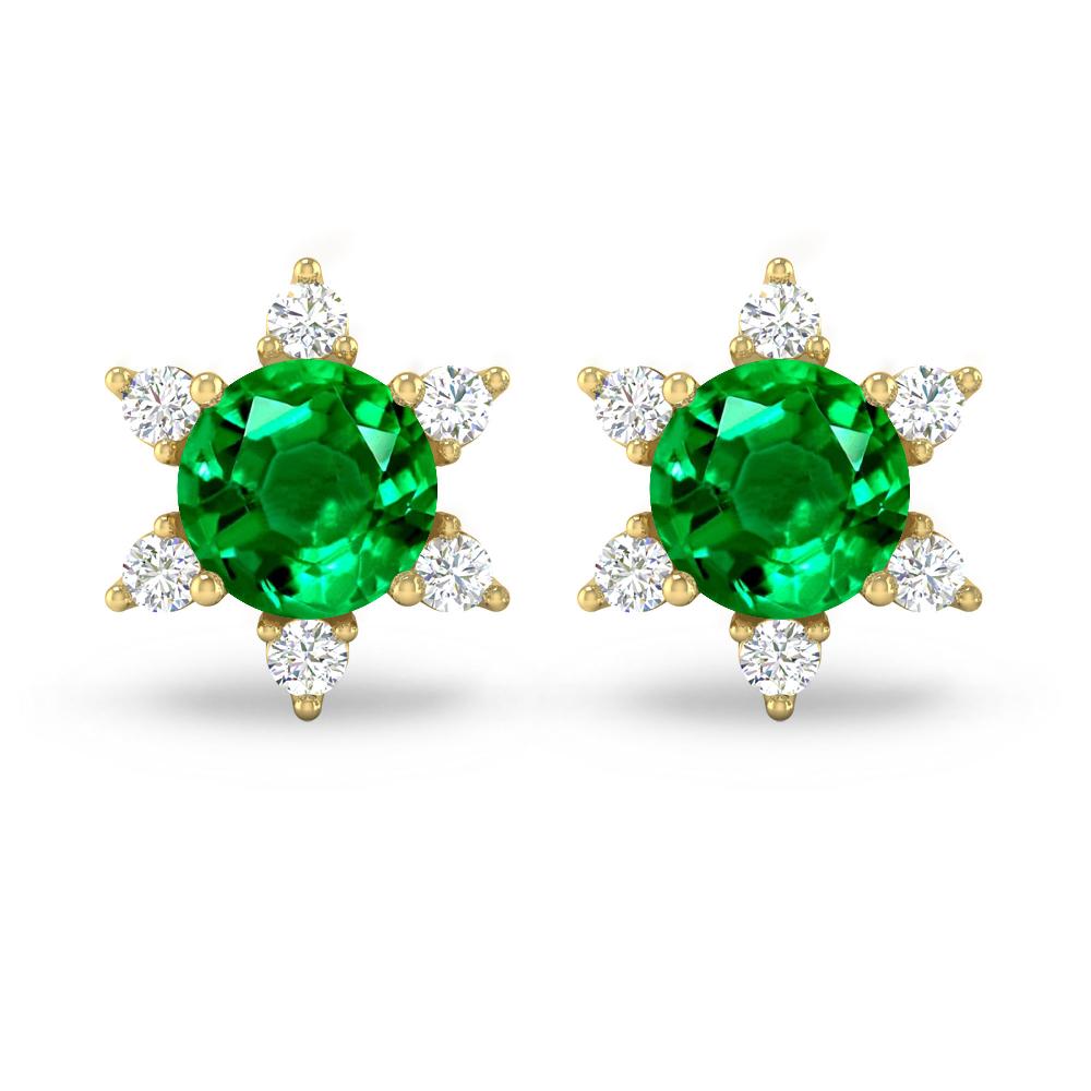 Yellow Gold - Emerald